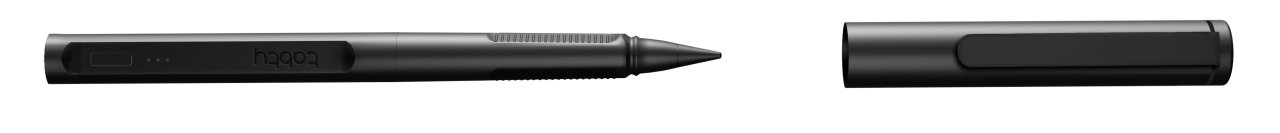 tabty Digitalstift für iPad inkl. 5 Ersatzspitzen Schwarz USB-C