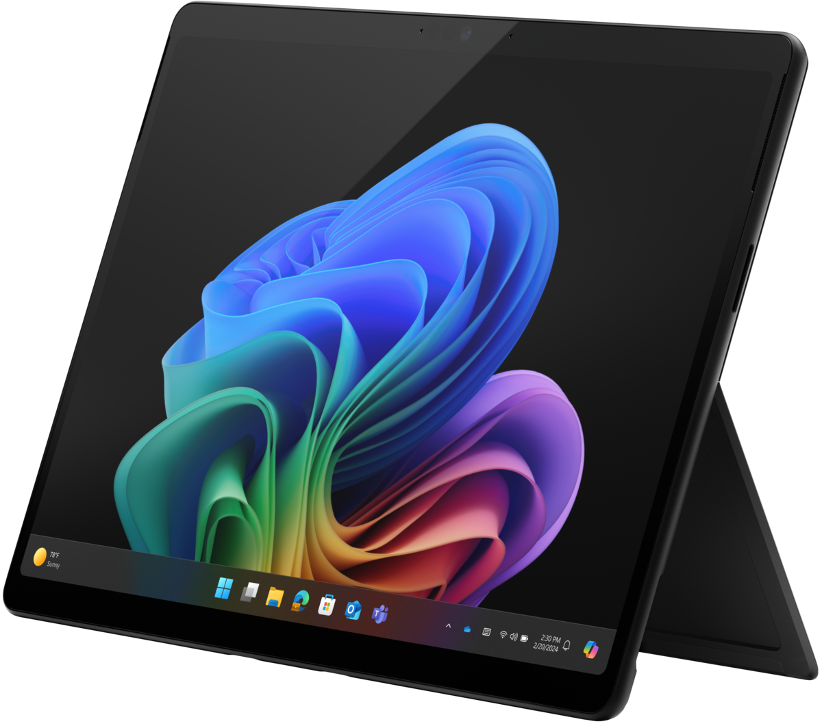 Microsoft Surface Pro Copilot+ PC 13" Schwarz Intel Qualcomm Snapdragon X Elite 12 Core / 4 GHz 13" 512GB Win 11 Pro 16GB Intel Qualcomm Adreno