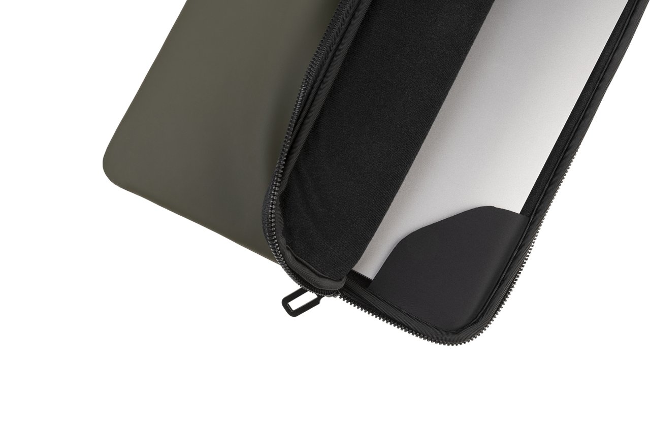 Tucano Gommo Sleeve für MacBook Air 15" Schlammgrün 15" Notebook 16" Notebook Polyurethan