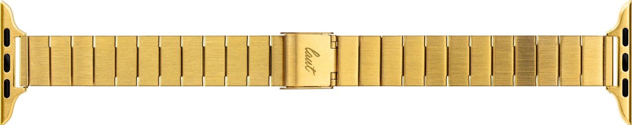 LAUT Links Petite Gliederarmband aus Edelstahl Gold 44mm 45mm 49mm 46mm 42mm (Series 1/2/3) Edelstahl