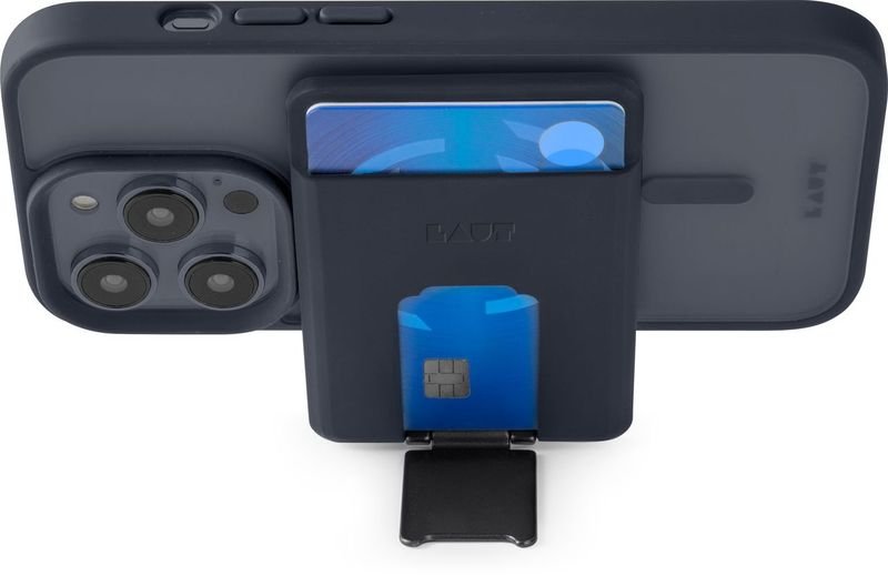 LAUT Flexi Prop MagSafe Stand Wallet für iPhone Dunkelblau iPhone 11 iPhone 11 Pro iPhone 11 Pro Max iPhone 12 mini iPhone 12 Pro Max iPhone 13 mini iPhone 13 iPhone 13 Pro iPhone 13 Pro Max iPhone 12 iPhone 12 Pro iPhone 14 iPhone 14 Pro iPhone 14 Pro Max iPhone 14 Plus iPhone 15 iPhone 15 Plus iPhone 15 Pro iPhone 15 Pro Max iPhone 16 iPhone 16 Plus iPhone 16 Pro iPhone 16 Pro Max Silikon
