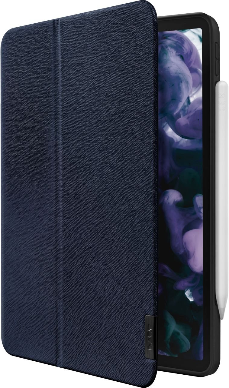 LAUT Prestige Folio Case für iPad Pro 12.9" (3./4./5. Gen.) Blau iPad Pro 12,9" Lederimitat Polyurethan