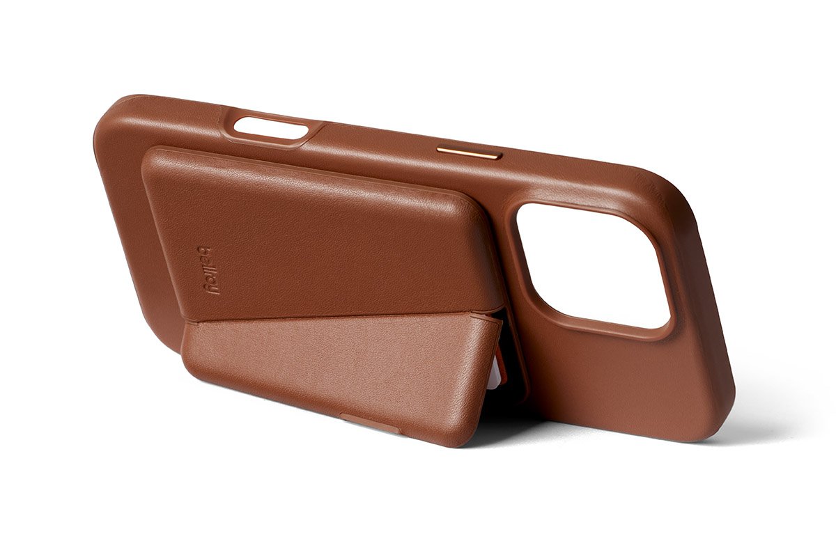 Bellroy Leder Case inkl. magnetischem Wallet für iPhone 16 Pro Braun iPhone 16 Pro Leder