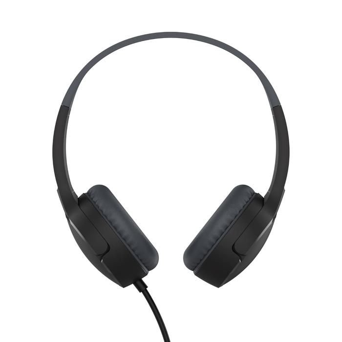 Belkin SoundForm Mini On-Ear-Kopfhörer für Kinder Schwarz Klinke (3,5 mm) On-Ear Over-Ear Kabelgebunden