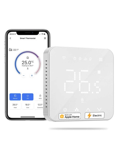 Meross Smart Wi-Fi Thermostat System für elektrische Unterbodenheizung
