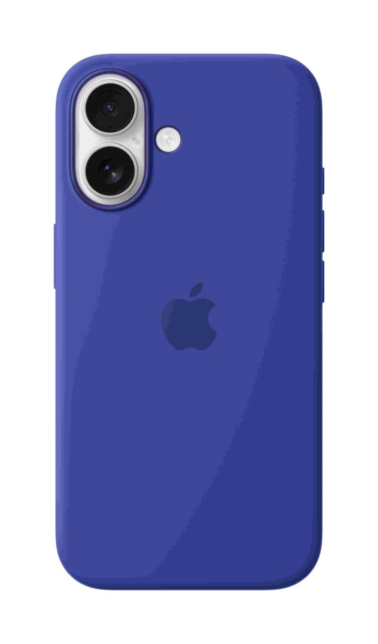 Apple iPhone 16 Silikon Case mit MagSafe Ultramarin iPhone 16 Silikon
