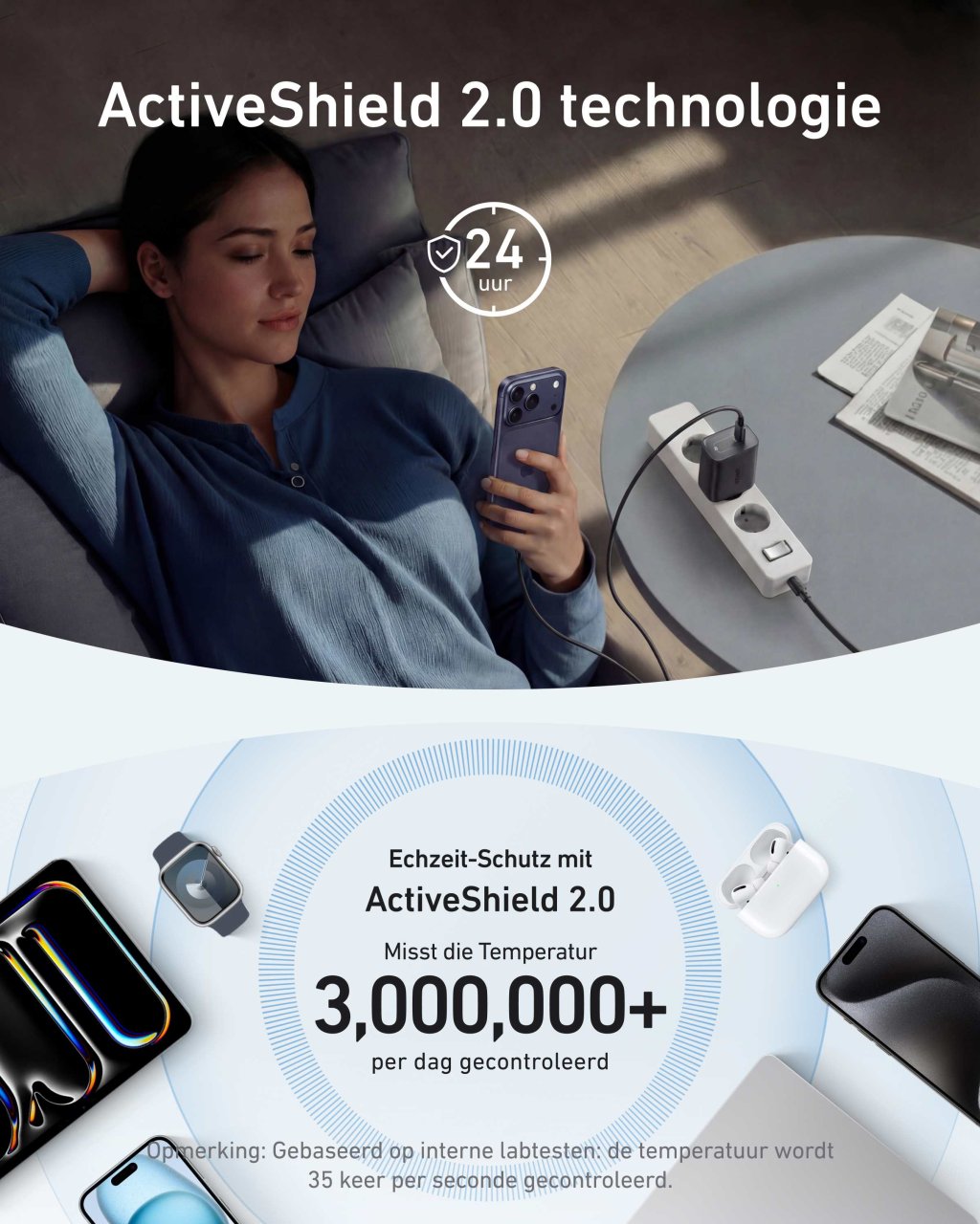 Anker Nano Charger 100W mit USB-C Kabel Schwarz USB-C 100W