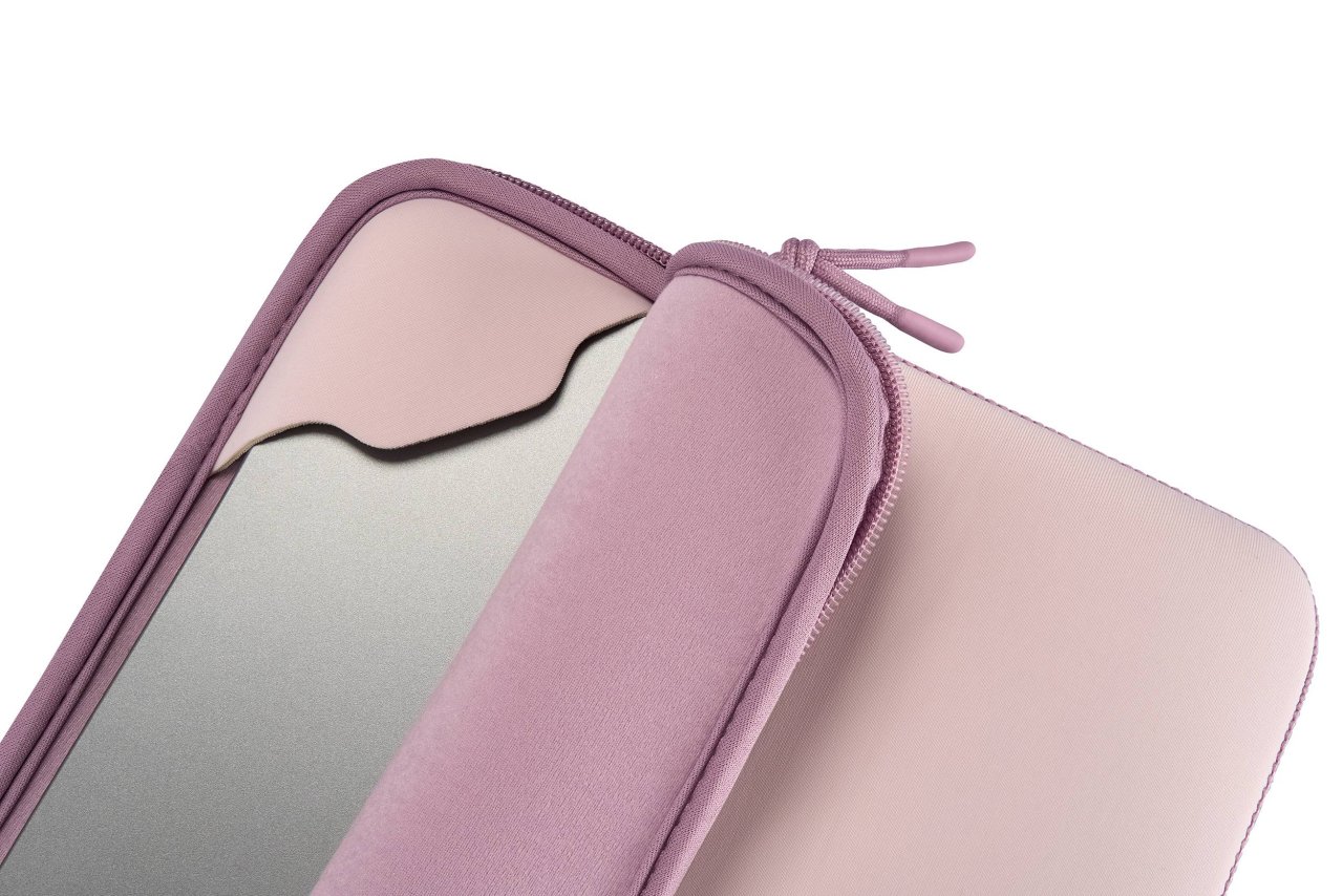 Tucano One Neopren Sleeve für Macbook Neo 13" (A18 Pro) Rosa Macbook Neo 13“ (A18 Pro) Neopren