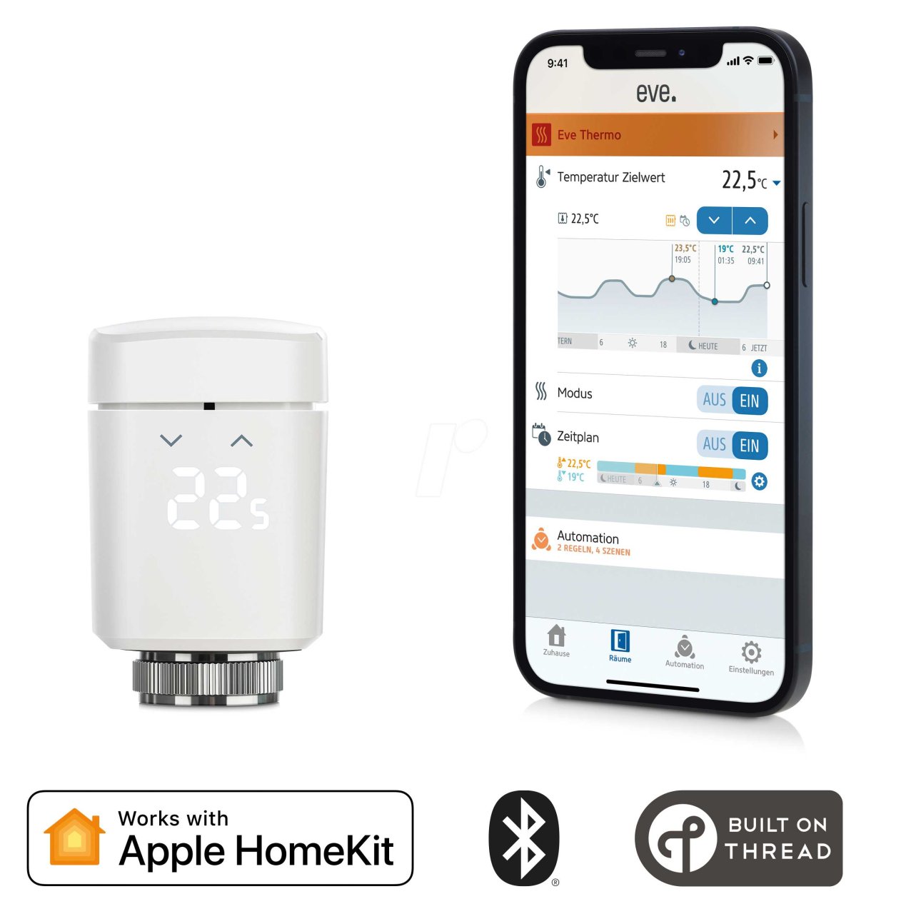 Eve Thermo Heizkörperthermostat