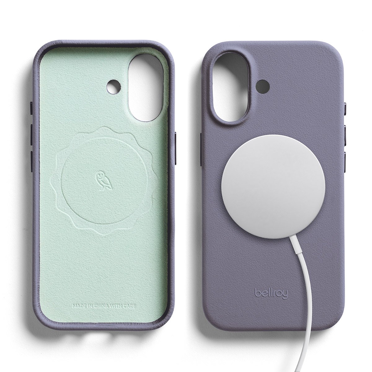 Bellroy Innovera Case für iPhone 17 Lilac Haze iPhone 17 Lederimitat