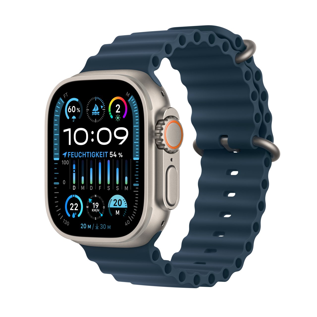 Apple Watch Ultra 2 Titan – Zustand: wie neu