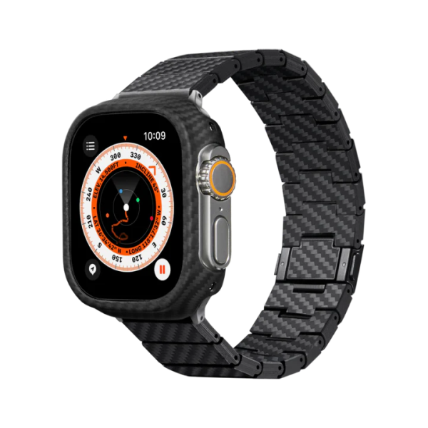 Pitaka Carbonarmband für Apple Watch, Modern