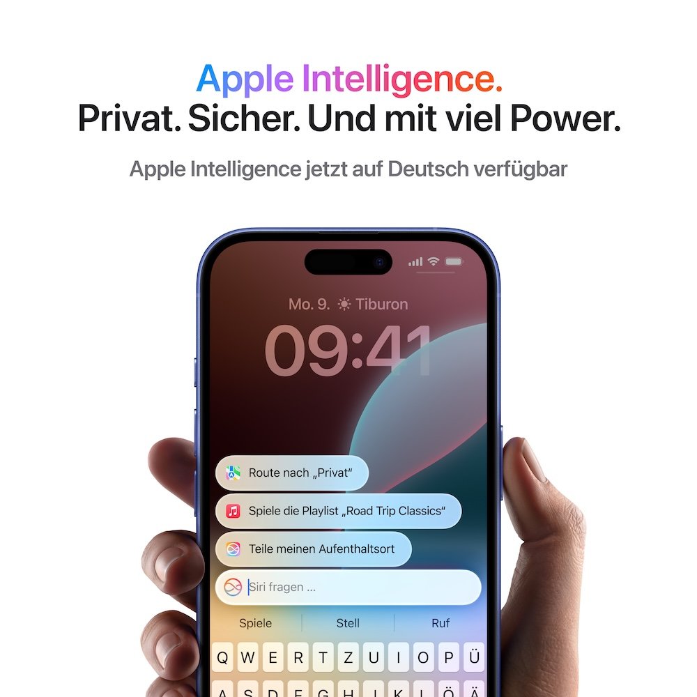 iPhone 16 Blaugrün 6,1" 512GB 4,5 - 23 W USB PD