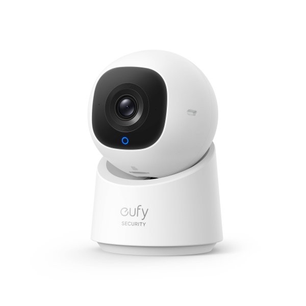 Eufy Überwachungskamera C220 für Innenbereich, Wi-Fi, Apple HomeKit, Weiß