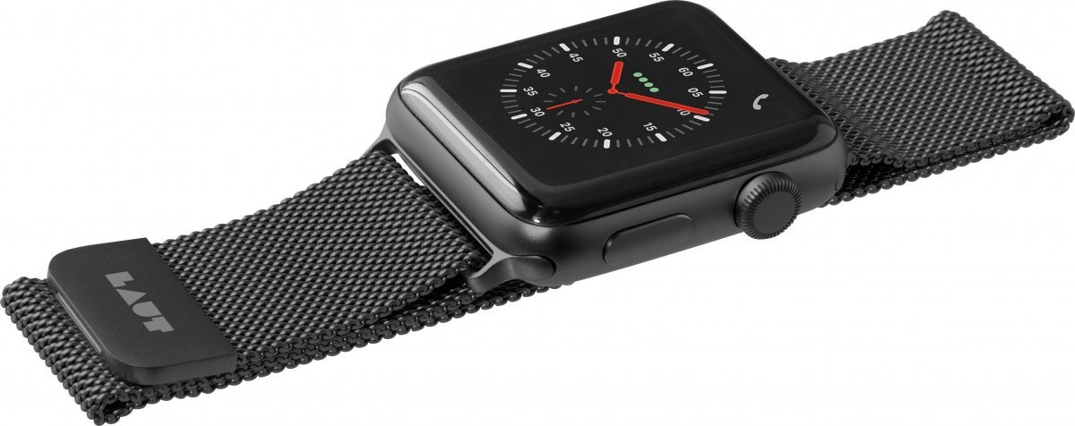 LAUT Steel Loop Watch Strap Schwarz 42/44/45/49mm