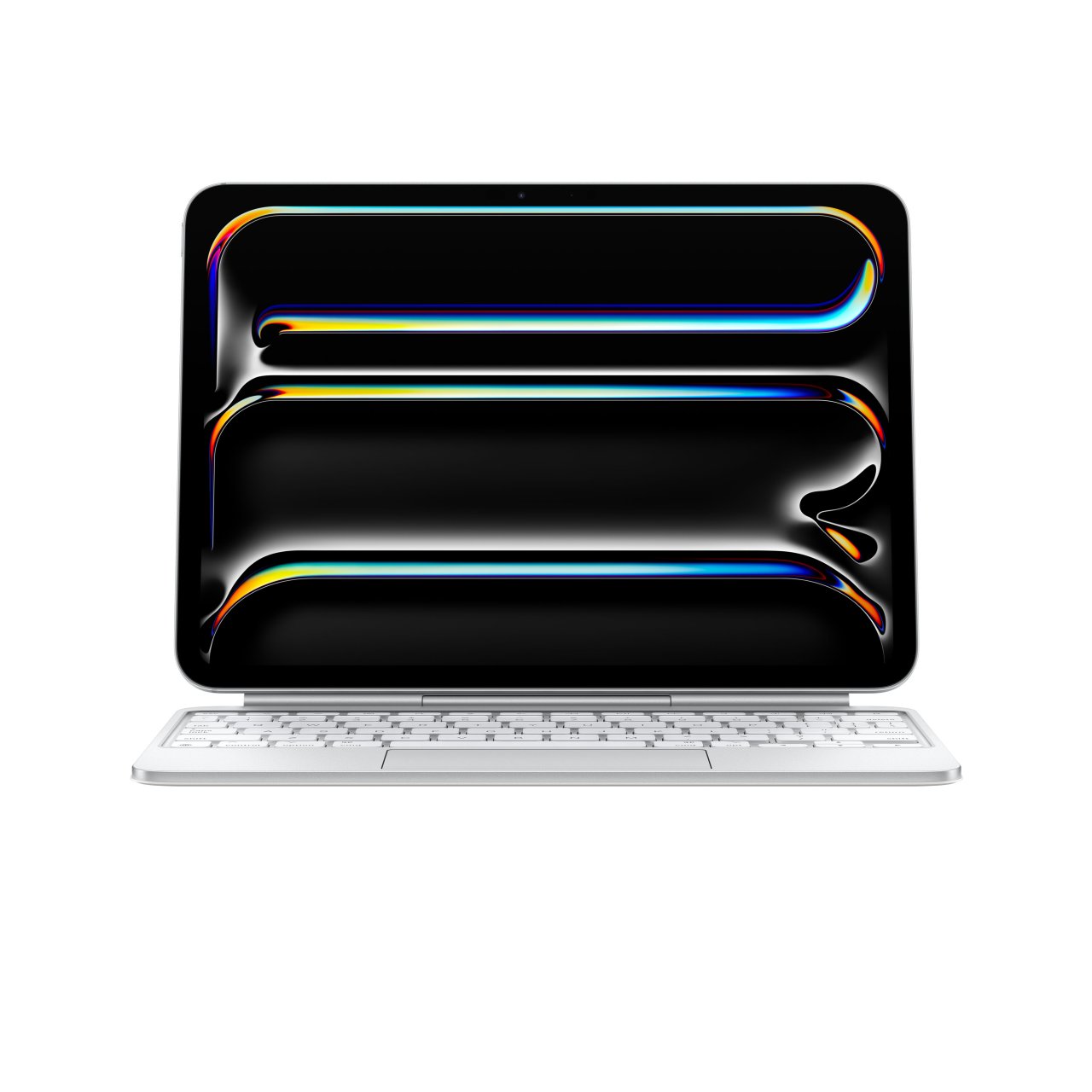 Apple Magic Keyboard für iPad Pro 11" (5. Gen) Weiß iPad Pro 11" US Englisch 2 - 3 W Kabellos