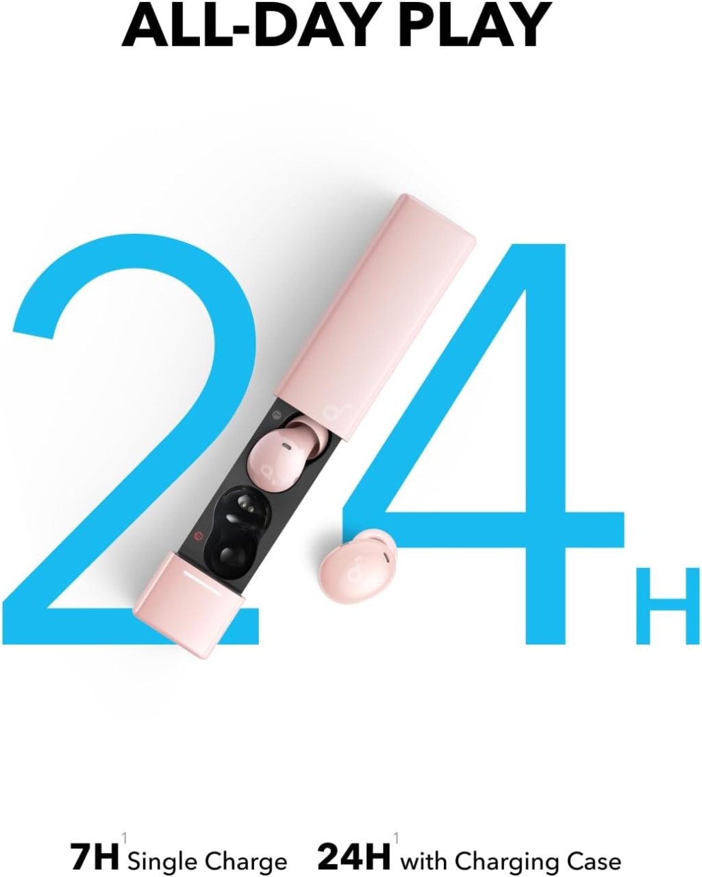Anker Soundcore A30i Kopfhörer Pink In-Ear Kabellos