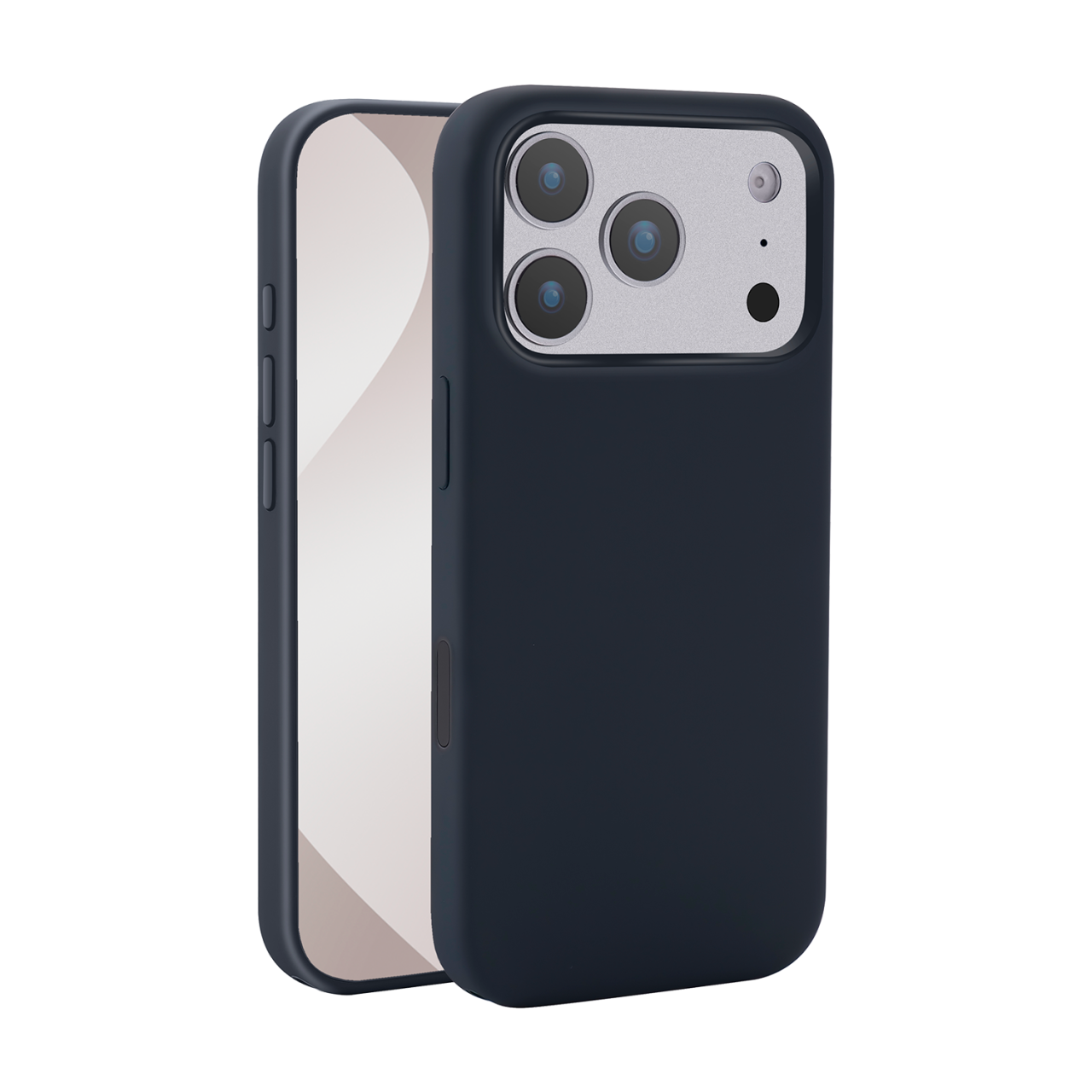 Shockguard Silikon Case für iPhone 17 Pro Max Schwarz iPhone 17 Pro Max Silikon