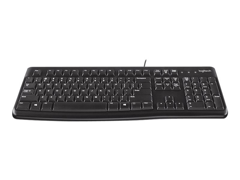 Logitech Desktop MK120 Combo Schwarz Niederländisch Kabelgebunden