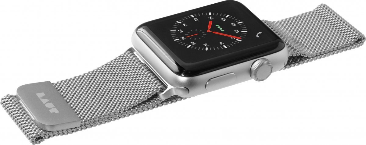 LAUT Steel Loop Watch Strap Silber 42/44/45/49mm