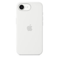 Apple iPhone 16e Silikon Case Weiß