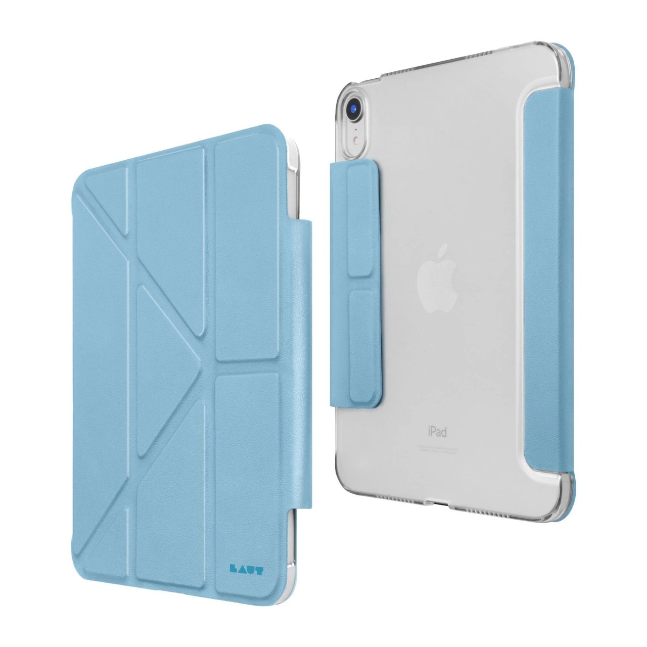 LAUT HUEX Folio Case für iPad mini (A17 Pro / 6. Gen) Blau iPad mini Polycarbonat