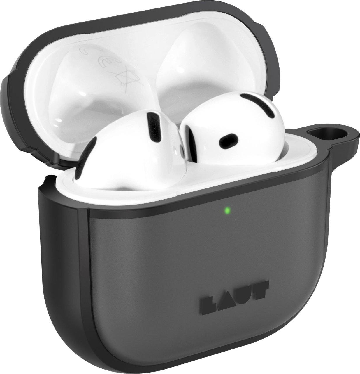 LAUT Huex Protect Case für AirPods Pro (4. Gen) Schwarz AirPods (4. Gen)