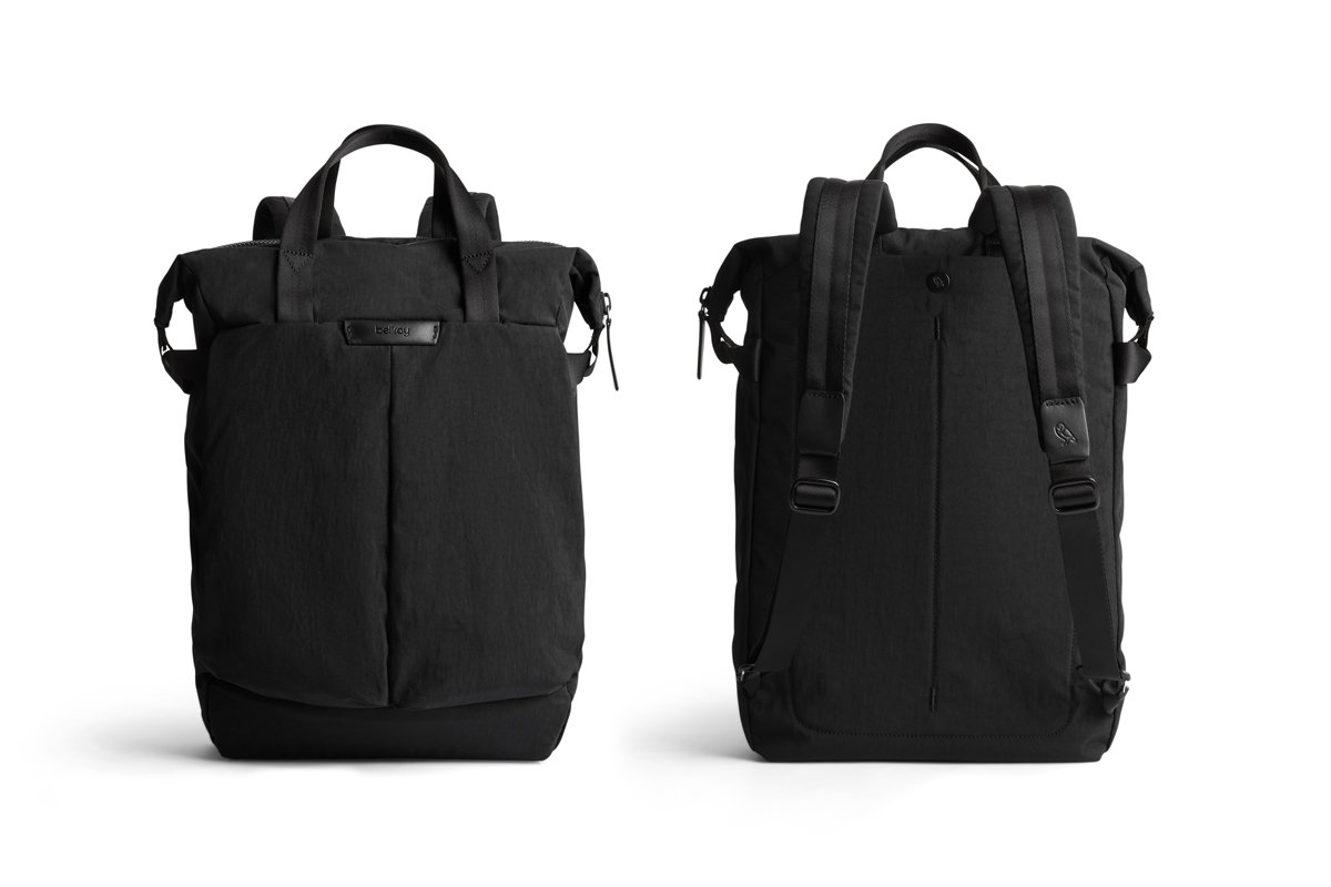 Bellroy Tokyo Totepack Rucksack Compact Schwarz Nylon