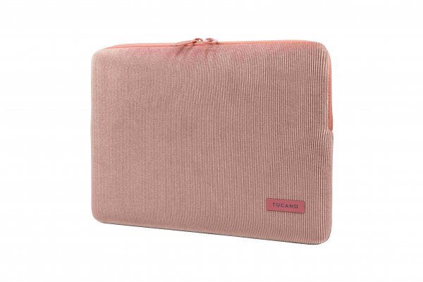 Tucano Second Skin Velluto, Neopren/Cord Sleeve für Apple MacBook Pro 14'' (2021), Rosa