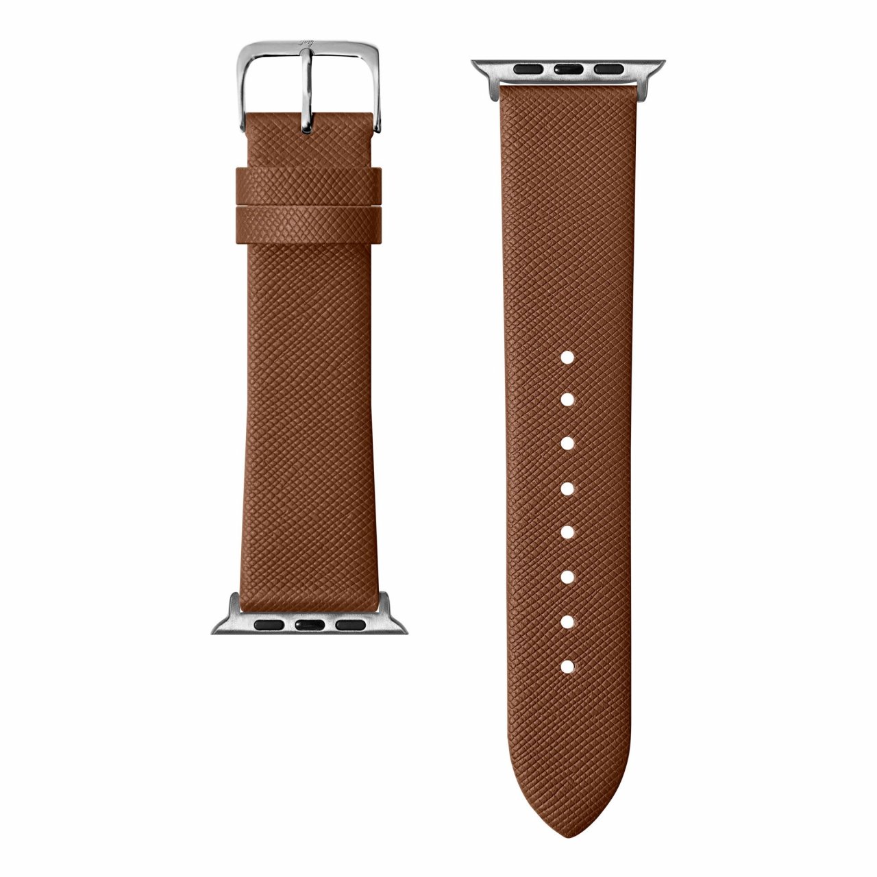 LAUT Prestige Watch Strap für Apple Watch Braun 44mm 45mm 49mm 46mm 42mm (Series 1/2/3) Leder