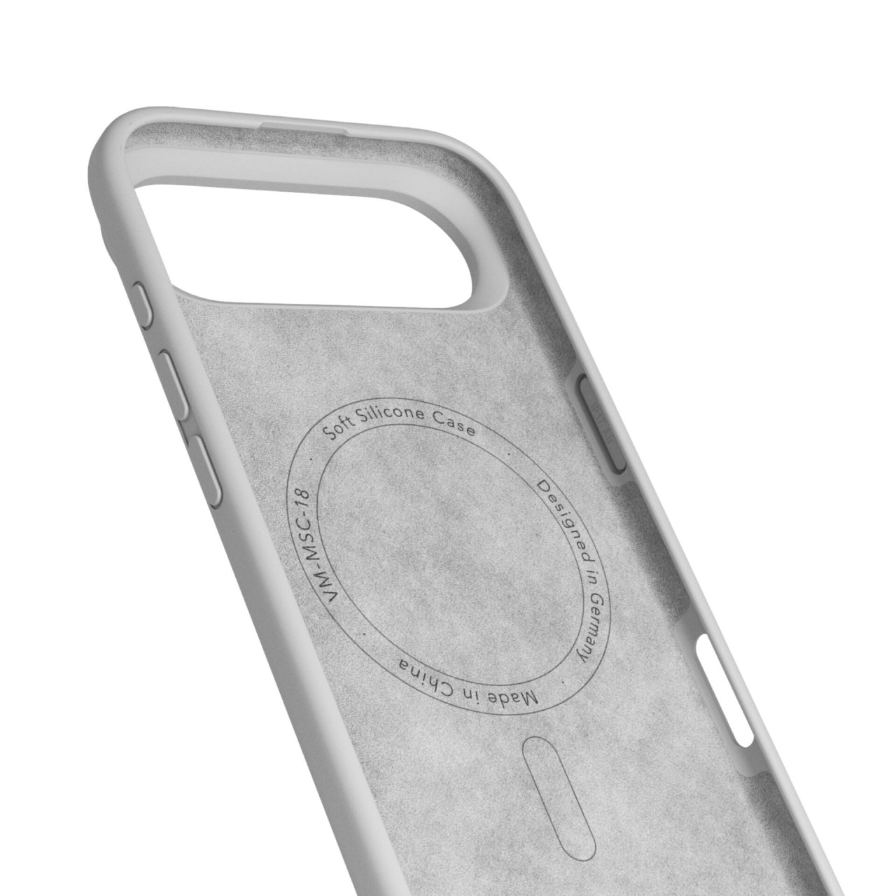 Vonmählen Soft Silikon Case für iPhone Air Light Gray iPhone Air Silikon