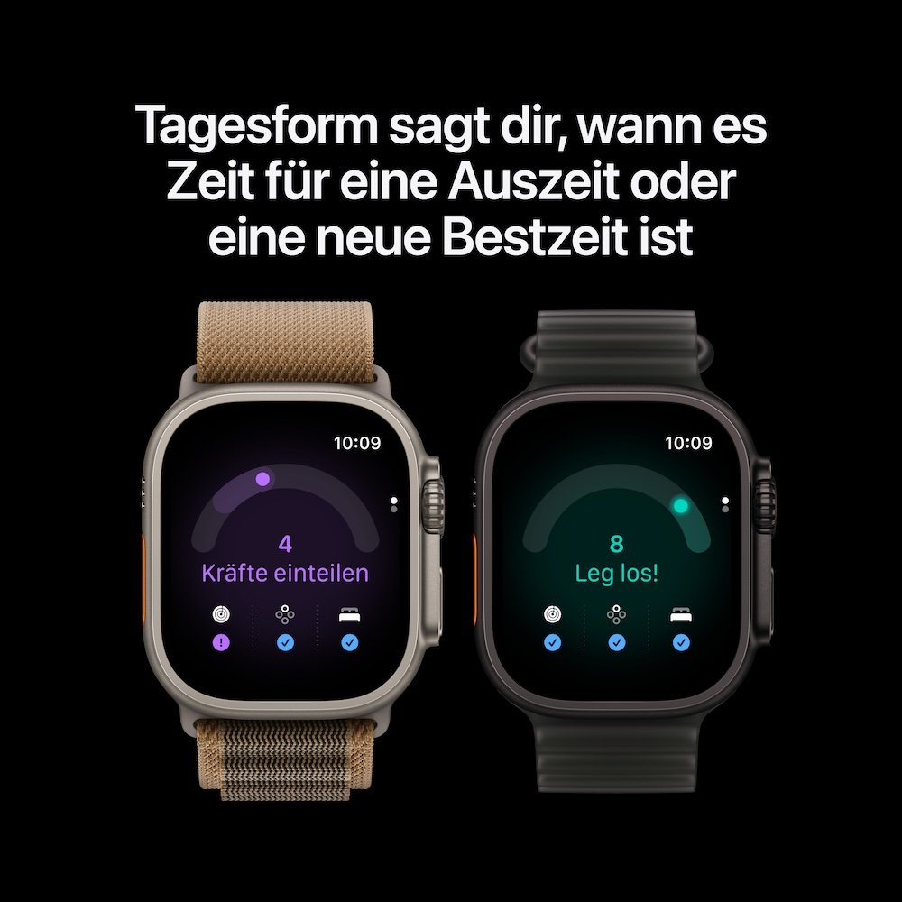 Apple Watch Ultra 4 Ocean Armband Schwarz 49mm Halbtransparentes Schwarz