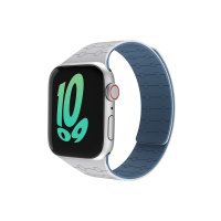 GUAN Premium Armband für Apple Watch Grau/Blau