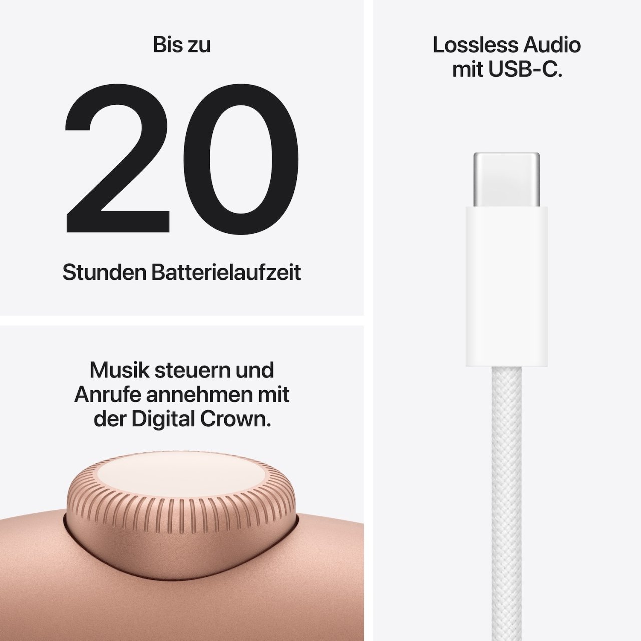 AirPods Max 2 Orange 2.5 - 3.5 W Kabellos