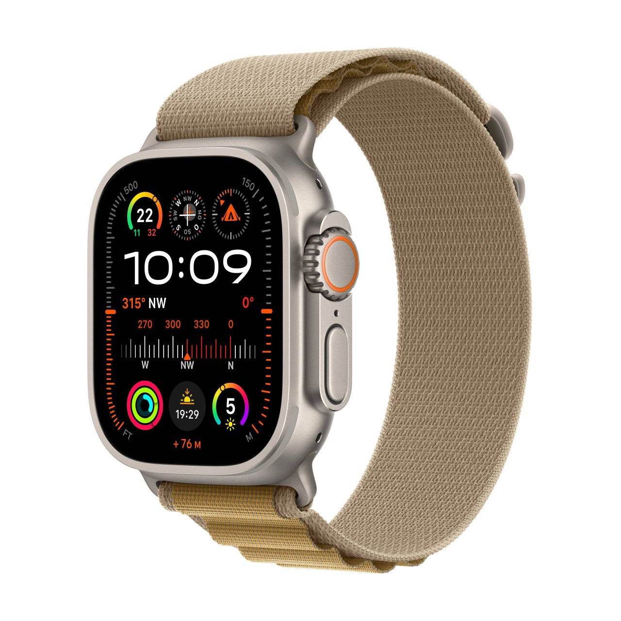 Apple Watch Ultra 2 Titan Natur – Zustand: wie neu