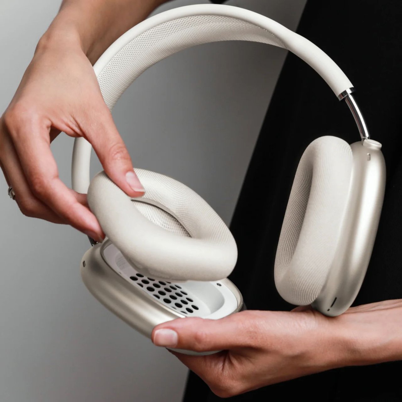 Vonmählen Air Cushions Ersatz Ohrpolster für AirPods Max Champagne AirPods Max