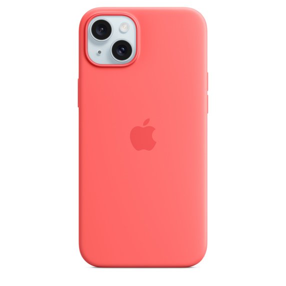 Apple iPhone 15 Plus Silikon Case mit MagSafe – Zustand: wie neu