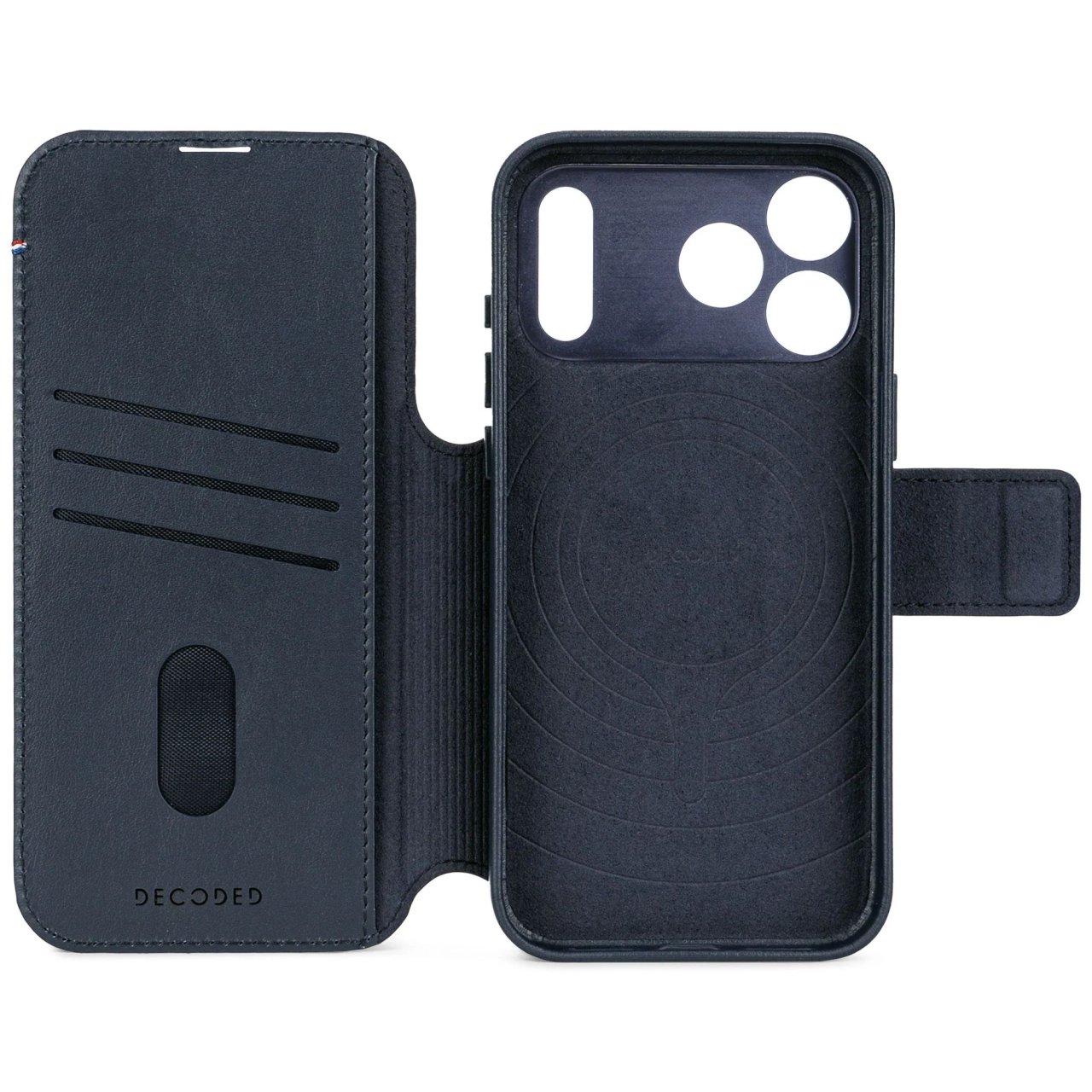 Decoded Detachable Wallet mit MagSafe für iPhone 17 Pro Max Navy iPhone 17 Pro Max iPhone 18 Pro Max