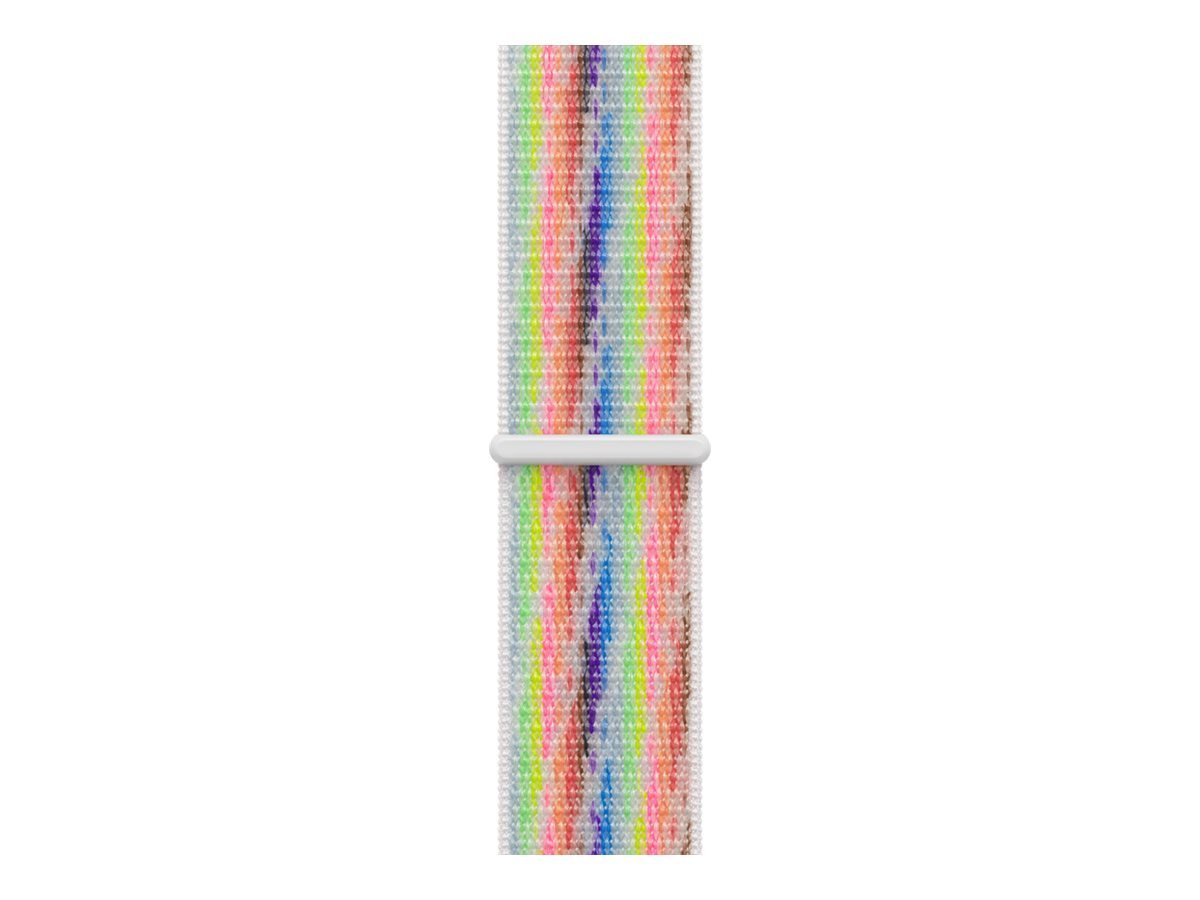 Apple Pride Edition Sport Loop Armband für Apple Watch Pride 38/40/41/42mm (Series 10/11) One Size (130-200 mm Umfang) Nylon