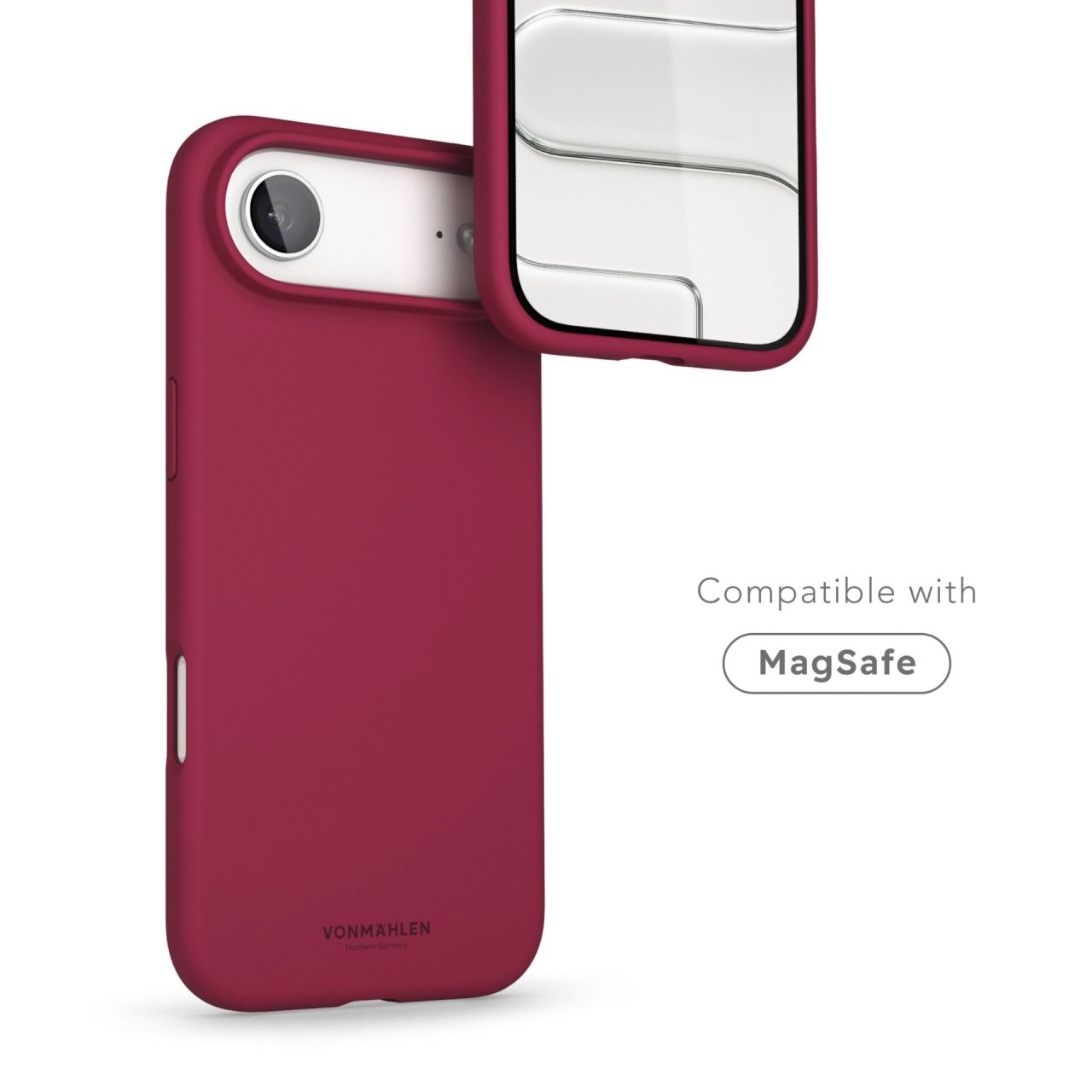 Vonmählen Soft Silikon Case für iPhone Air Dark Red iPhone Air Silikon