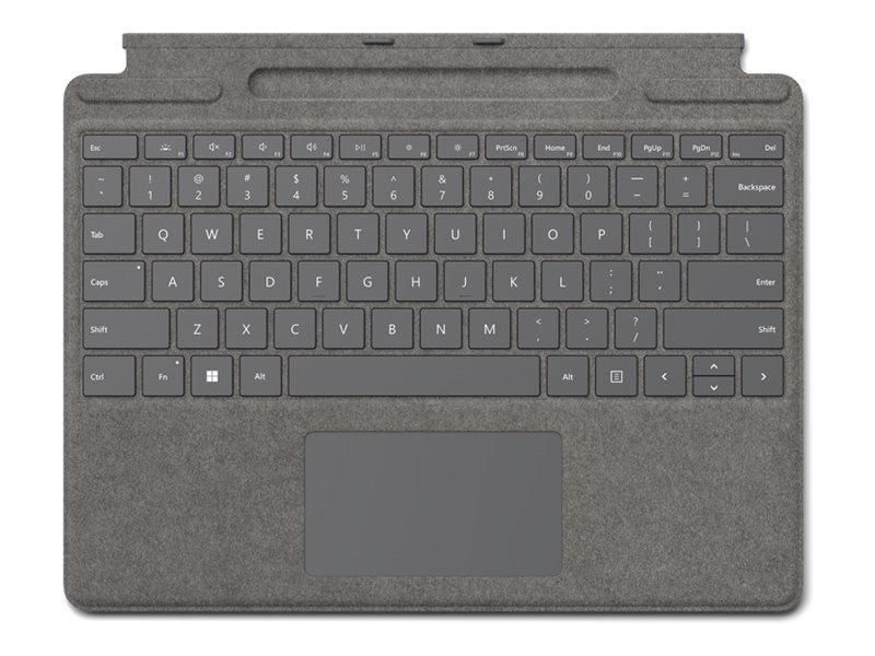 Microsoft Surface Pro Tastatur mit Touchpad und Slim Pen 2 für Surface Pro 10/Pro 9/Pro 8/Pro X