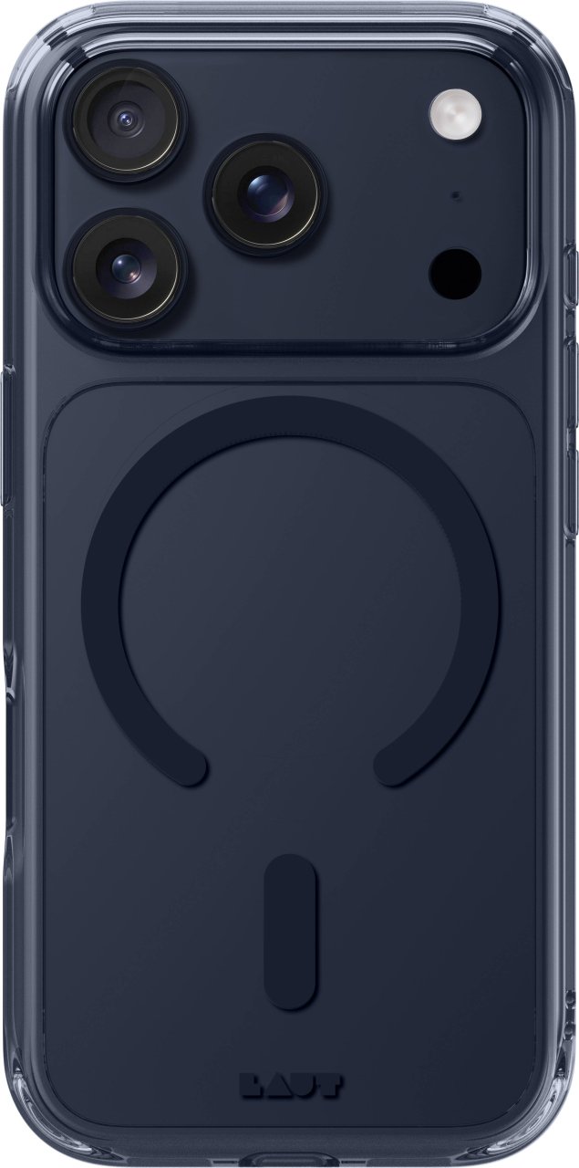 LAUT Crystal Fluro Case für iPhone 17 Pro Clear Midnight iPhone 17 Pro Kunststoff