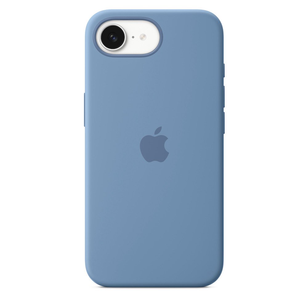Apple iPhone 16e Silikon Case Winterblau iPhone 16e Silikon