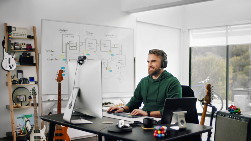 Logitech Zone Vibe 100, USB-C Empfänger – Zustand: wie neu