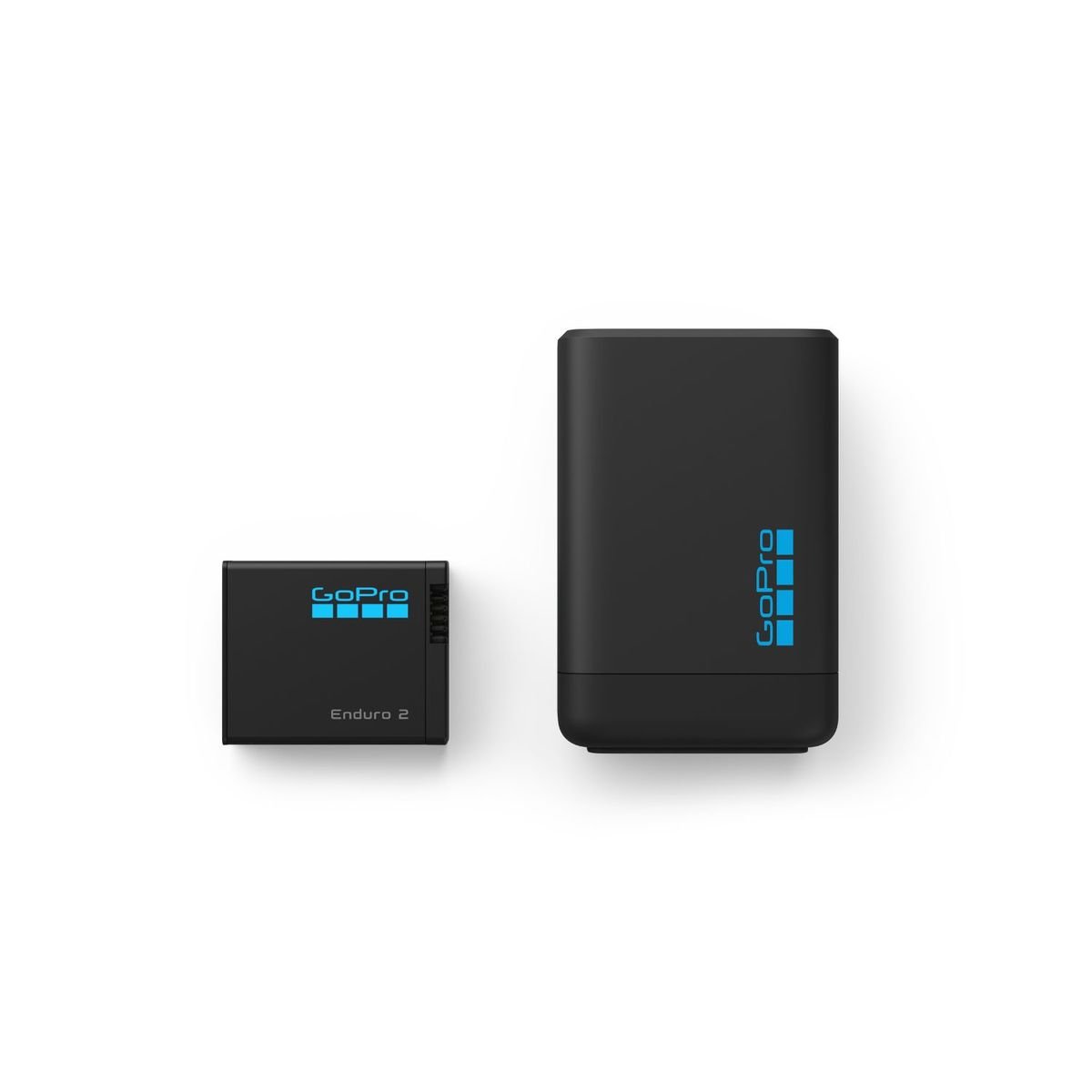 GoPro Doppel Ladegerät + Enduro 2 für Mission 1 und Hero13