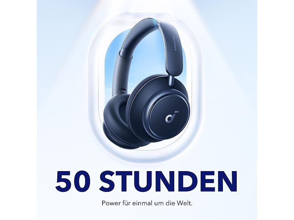 Soundcore Space Q45 Over-Ear Kopfhörer Marineblau Over-Ear Kabellos