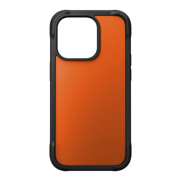 Nomad Rugged Case mit MagSafe für iPhone 14 Pro, Orange