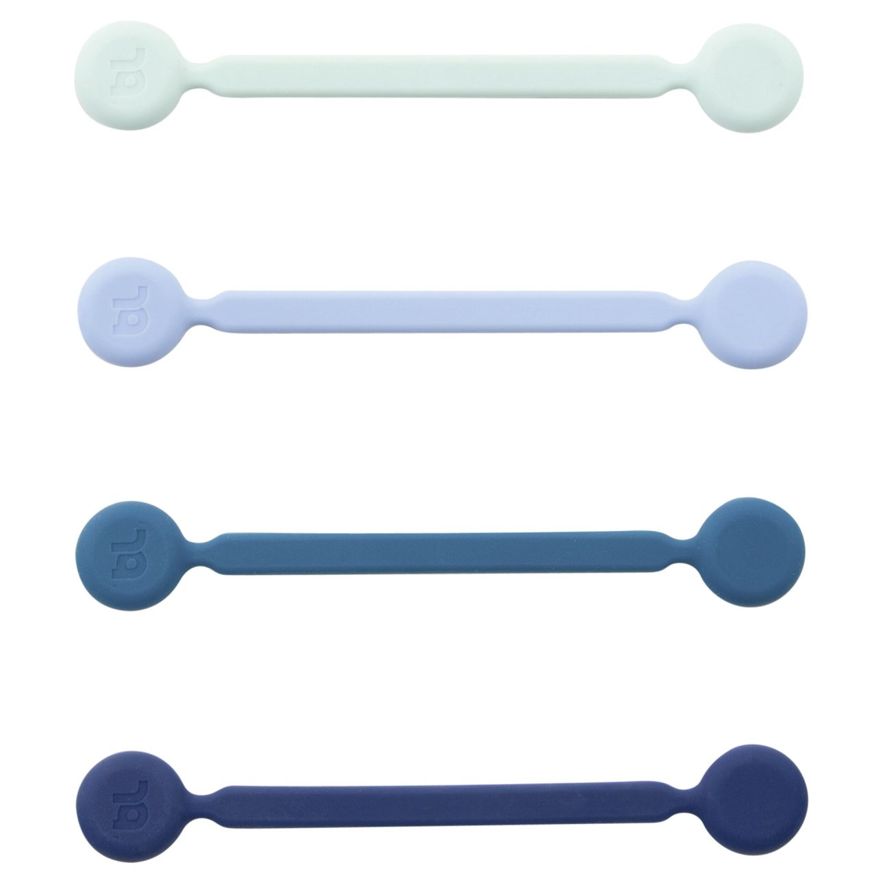 Bluelounge MagWrap Silikon Kabelbinder Mehrfarbig 4er-Pack