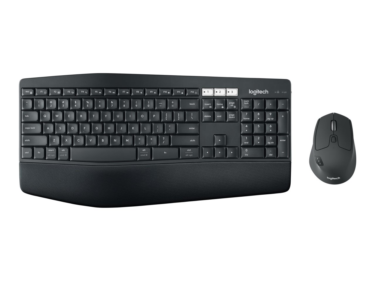 Logitech MK850 Performance Set Schwarz Schweiz Kabellos via USB