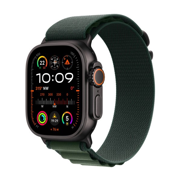 Apple Watch Ultra 2 Titan Schwarz